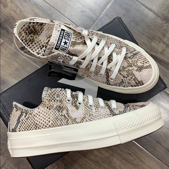 CONVERSE CTAS LIFT OX PLATFORM egret - Picture 3 of 16